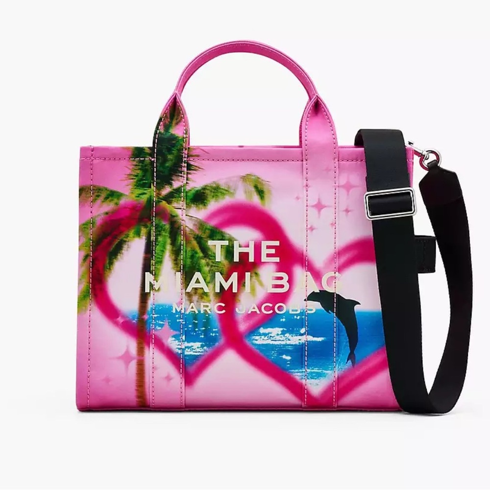 Marc Jacobs City Tote Bag MIAMI NWT Medium Tote Limited Edition